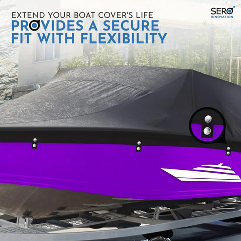Heavy Duty Boat Cover Snap Extenders With Slick Finger Loops For Dead On Canvas Fits And No Sweat Install 1 Inch Black Marine Hardware 20 Pack on boat cover