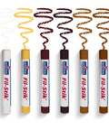 Fill Stick Wood Filler Crayon 12 Pack Assorted Colors For Scratches And Nicks On Furniture Frames Cabinets And More Easy DIY Repair Kit