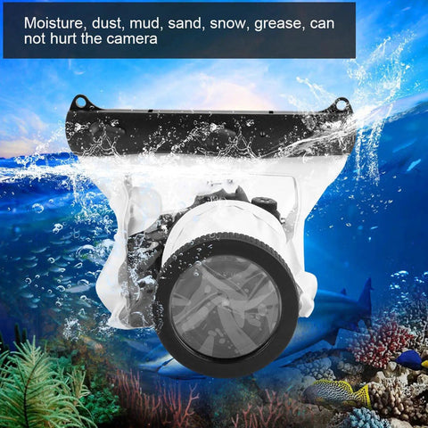 Underwater DSLR Camera Housing Case 20M Full Sealed Dive Ready Bag Anti Shock Dry Pouch For DSLR Cameras And Action Video Filming