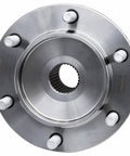 Front view of Front Left And Right Wheel Bearing Hubs Assembly For Toyota 4Runner Tacoma FJ Cruiser And Lexus GX460 GX470 With ABS 6 Lug Bolts