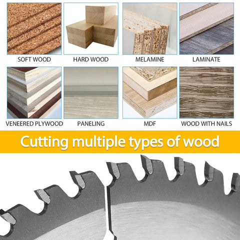 Fine Tooth Saw Blade 52 Tooth 210x2.4x30mm Tungsten Carbide Tip 30mm Arbor For TS 75 Plunge Cut Saw cutting wood types