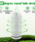 Inground Worm Farm Compost Bin Kit For Recycling Kitchen Waste To Raised Garden Beds Outdoor With Holes And Locking Lid