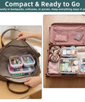 Clear Hard Shell Zipper Cases Set Of Three 2 Small And 1 Medium Durable PET Plastic Pencil Case And Diaper Bag Organizer for Storage Travel And Spill Protection See Through Pouches inside a suitcase and handbag