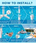 Installation steps for Stand Up Outdoor Mister System With Adjustable 46 Inch Height 5 Brass Nozzles And 26 Foot Hose For Patio BBQ Pool And Water Activities Portable Cooling Mist