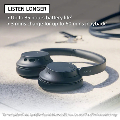 Lightweight Noise Cancelling Wireless Headphones With Alexa Built In Ultra Comfortable Over Ear Fit At 192g displayed on a table