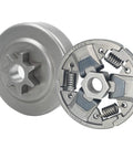 Beefy 325 Inch 7T Clutch And Drum With Oil Pump Oiler Gear Bearing Kit For Stihl MS271 MS291 Chainsaws close-up view
