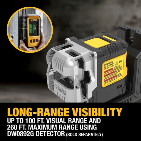 Self Leveling Green 3D Laser Line Kit Featuring Legit Precision And Kickass Rugged USB Fast Charging For Nuts And Bolts DIY Remodels And Pro Site Layouts