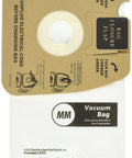 Vacuum Bag Set 60297A Style Compatible With Mighty Mite 3670 3680 Canister Vacuums After 1996 Replacement Bags front view