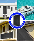 800W Flexible Solar Panel Kit For RV And Off Grid Power 2x400W Monocrystalline Panels With ETFE Surface on RV, boat, house