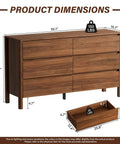 Totally Clutch Modern Dresser For Bedroom Featuring Spacious Walnut Drawers And Sleek Contemporary Design That Honestly Serves As A Big Time Room Upgrade with dimensions.