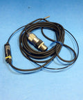 Inductive Proximity Sensor E2EC CR8D1 Shop Floor Ready 0.8mm Sensing Range 10 to 30V DC NO Output Panel Mount coiled cable