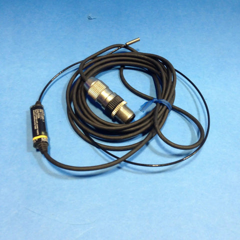 Inductive Proximity Sensor E2EC CR8D1 Shop Floor Ready 0.8mm Sensing Range 10 to 30V DC NO Output Panel Mount coiled cable