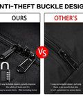 52 Inch Extra Large Duffle Bag For Travel And Gear 190L Water Resistant Duffle With 2 Way Lockable Zippers close-up comparison