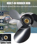 13 Inch By 19 Inch Aluminum Boat Outboard Propeller Right Hand Rotation 13 Spline For Johnson Evinrude OMC 40 to 140HP 765184