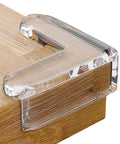 Premium PVC Corner Protectors For Baby Safety 18 Pack Clear Edge Guards To Shield Sharp Furniture Edges Easy Install Adhesive Bumpers