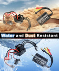 High Torque 4800KV Brushless Motor and 35A ESC Combo For Traxxas RC Cars Waterproof Sensorless Power System in water and dust