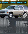 2003-2007 Chevy GMC Cadillac SUV with AC Blower Motor Resistor Replacement For Silverado Tahoe Suburban Yukon Sierra Envoy Escalade