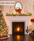 Top Shelf Wooden Fireplace Bellows With Heavy Leather Strap Brown Air Blower Pump For Campfires Barbecue ornate holiday living room decor