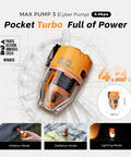 Go-To Air Pump For Inflatables Max Pump 3 Portable 5 Kpa High Flow 500 Liters Per Minute with features and awards