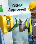 8 Gallon Portable Eye Wash Station With Wall Mount OSHA Compliant Emergency Eyewash With Mirror And Dual Spray Nozzles