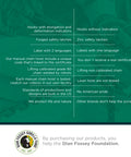Comparison chart of Workhorse Heavy Duty Hand Chain Hoist 4400 Lbs 10 Ft Lift with hooks and forged locks, quality details