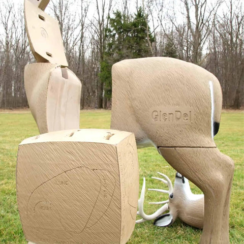 Crossbow Buck Replacement Core With Open Layered Polyfusion Technology For Easier Arrow Removal And Less Shooter Fatigue