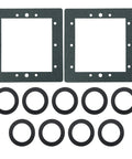 Replacement Above Ground Pool Skimmer And Return Gasket Kit 863000 Fits Fanta Sea Kayak Pools Skimmers includes 2 skimmer gaskets and 9 return gaskets
