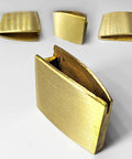 Brass Habaki Ferrule for Katana Wakizashi Tanto, DIY accessory, locks tsuba and secures blade in saya, 1.06 inch width