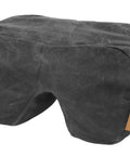 Steady-Shot Foxtrot Plus Heavyweight Shooting Bag With Waxed Canvas, Rugged Black Gun Rest For Field, Range, And Home Use
