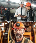 Rechargeable Hard Hat Light Headlamp With Direct Mount Quick Release Hands Free Pro Grade Work Light For Firefighters