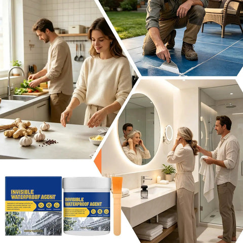 Premium Easy Application With Rock Solid High Performance Clear Waterproof Sealant Plus Liquid Rubber Coating For Cracked Tiles in a home setting.