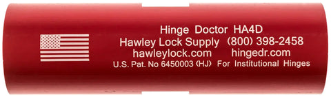 Notched HA4-D Institutional Prison Hinge Repair Tool For Heavy Duty Doors, Large Knuckle Hinge Fitting, USA Made