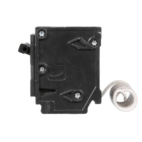 Heavy-Duty 100 Amp 120 240 Volt MP-T Double-Pole Circuit Breaker With 120 Volt Shunt Trip, UL Listed, external view with wiring