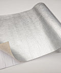 Self-Adhesive Aluminum-Fiberglass Heat Shield Wrap, 15 By 48 Inches, Aluminum-Backed Thermal Reflective Insulation Barrier