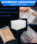 Pro Grade Protective Bubble Pouch Wrap Bags 8x10 Inch 30 Pack, Double Wall Thick Shockproof Clear Cushioning Bags for fragile items