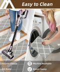 Non Slip Stair Treads For Wooden Steps 9 By 28 Inches Peel And Stick Indoor Runner used in cleaning and washing scenario