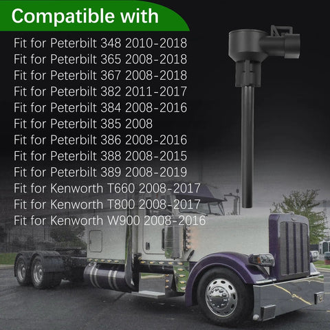 Coolant Level Sensor For Heavy Duty Trucks Plug And Play Fit 2008 2019 Peterbilt 348 365 382 384 385 386 388 389 Models on semi truck