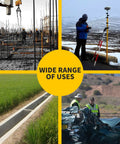 Wide range of uses for digital measuring wheel in diverse environments such as construction, surveying, and landscaping