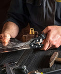 Person using 3 Piece Aviation Snips Set With 10 Inch Left Cut Straight Cut And Right Cut Tin Snips For Cutting Metal Sheets