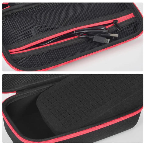 Tough Thermal Camera Case With Adjustable Inner Sponge For TOPDON TC004 HSFTOOLS HF96 H128 Thermal Imager Protective Storage Box For Sensitive Infrared Camera Gear And Accessories black hard shell case with mesh pocket and sponge insert