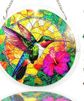Colorful 83 Piece Little Bird Suncatcher Puzzle Kit For Doors Garden And Window Hanging Dope DIY Suncatcher Kit For Adults