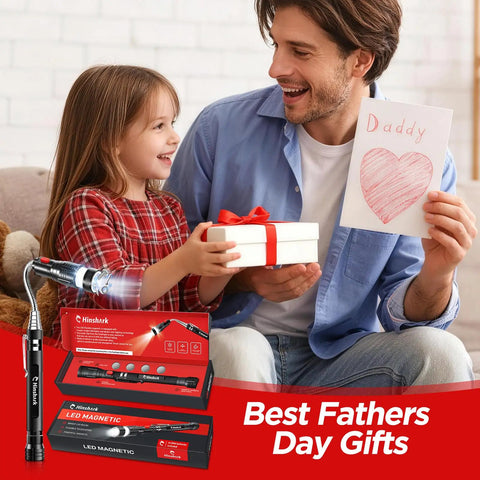 Extendable Telescoping Magnetic Pickup Tool for Men, Perfect Fathers Day Gift for Husband Dad and Son, From Daughter Wife or Friends, Cool Gadget for Auto Workbench, Birthday Anniversary Gift for Him
