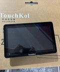 21.5 Inches Industrial Touchscreen Panel PC Running Windows 11 Pro With Intel Celeron J6412 Chipset on a cardboard box.