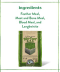 Bio Turf Lawn Food 8 3 5 All Natural Organic Fertilizer For Grass Lawn Landscape And Ornamentals OMRI Listed package front view