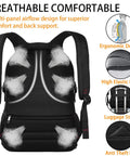 Extra Large Travel Laptop Backpack For Men And Women TSA Friendly Heavy Duty Workhorse Backpack with ergonomic airflow design