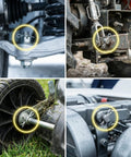 Pro Grade Heavy Duty Cotter Pin Kit With 110 Pieces In Eight Sizes used in automotive and machinery applications.