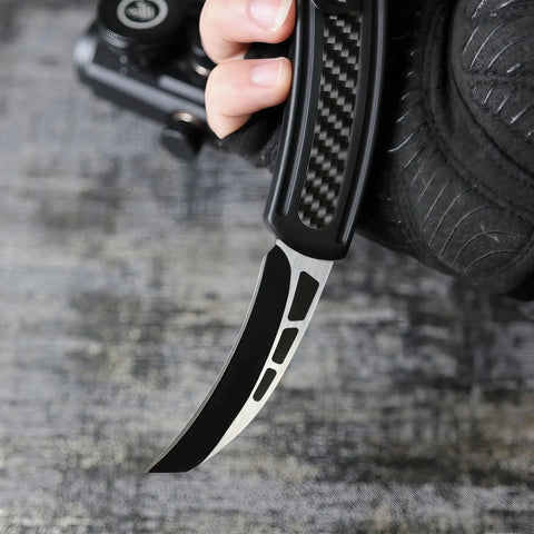 Pink Outdoor Pocket Knife For Men With Clip Two Point Nine Five Inch Blade Compact Camping Knife Everyday Carry EDC Ready
