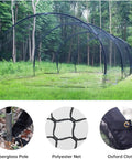 30 Ft Baseball Batting Cage With Frame For Backyard Training 30 Ft Long 13 Ft Wide 9 Ft High Net Includes Fiberglass Poles