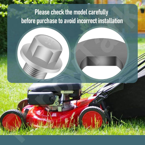 Center Flange Bolt And Blade Washer Replacement Kit For EGO Power Plus Lawn Mowers 21 Inch Select Cut Models image