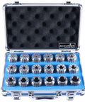 ER32 Collet Set 18 Piece For CNC Machining With High Accuracy And Durable Storage Box From 0.0938 Inch To 0.7813 Inch Pro Machinist Tool Kit